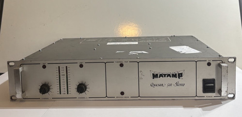 Matamp quasar 500 stereo - matamp,