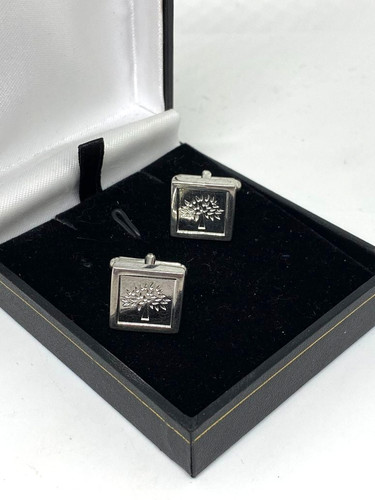 Mulberry tree logo cufflinks - mulberry,