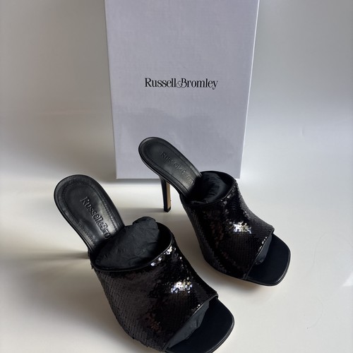 Ladies black sequin - ladies, heeled