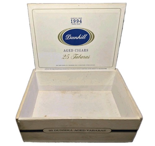 1994 dunhill cigar box 25 - 1994, box,