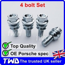 4x WHEEL BOLTS PORSCHE