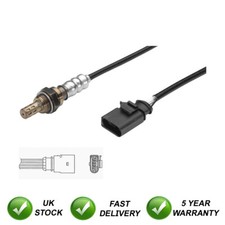 Lambda Oxygen Sensor Rear SJR Fits VW Audi Skoda Seat 4 Wire