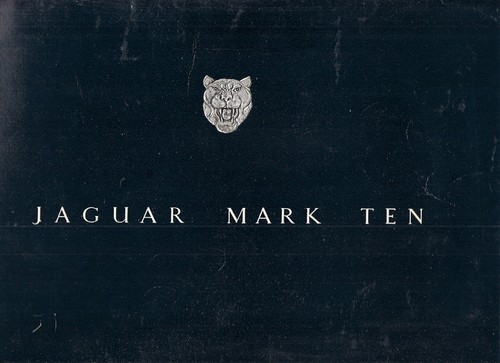 Jaguar mark ten - ten, litre