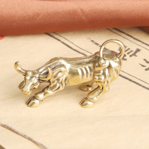 Brass bull wall street cattle - bull,
