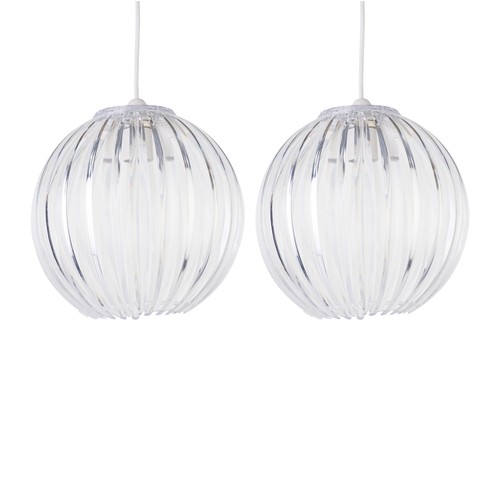 Set modern globe acrylic - of,