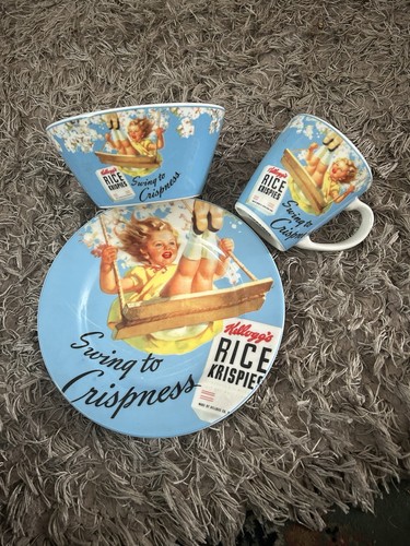 Kelloggs rice krispies vintage - rice,