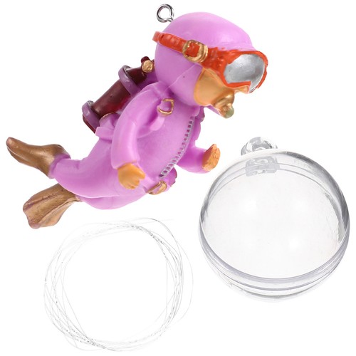 Small floating diver ornament - floating,