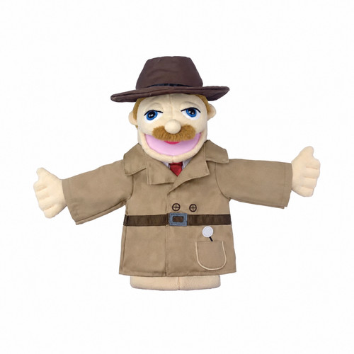 40cm detective hand puppet - 40cm,