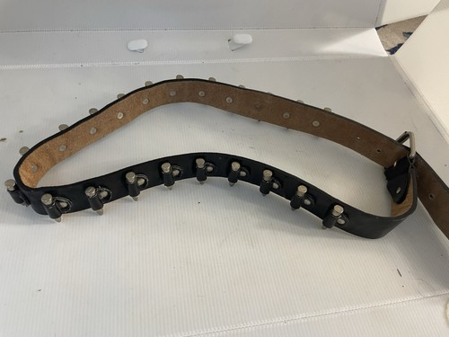 Vintage bullet belt genuine - bullet,