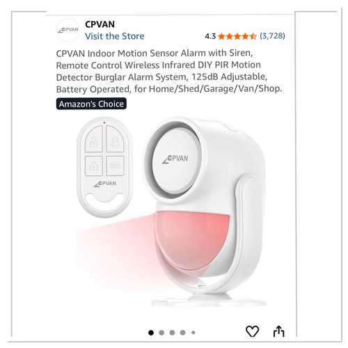 Cpvan indoor motion sensor - 2,