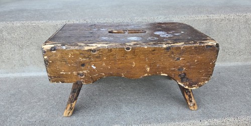 Antique primitive wooden - primitive,