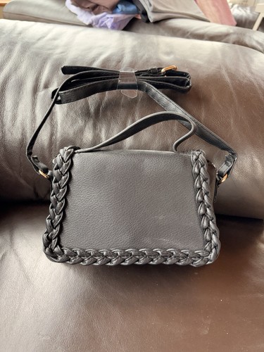 Primark black micro bag braid - bag,