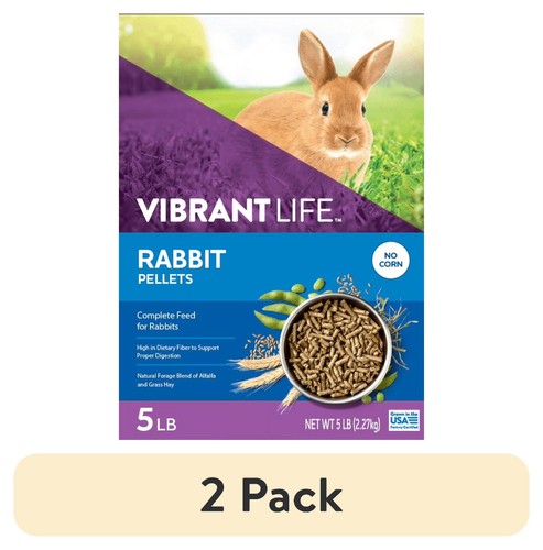 Rabbit pellets 5 - (2, pack)