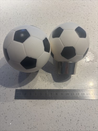 Football curtain pole - football,