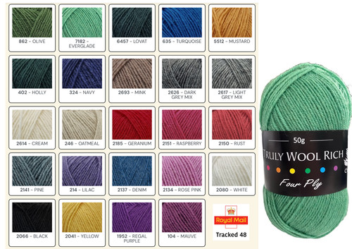 Cygnet truly wool rich ply - wool,
