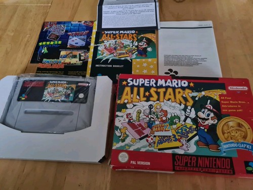 Super mario all stars snes - super, pal