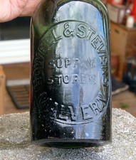 Lovely old beer bottle : Howell & Stevens Malvern