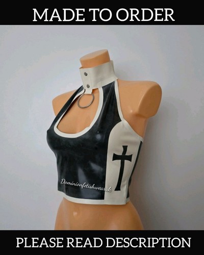 Black white crucifix - black,