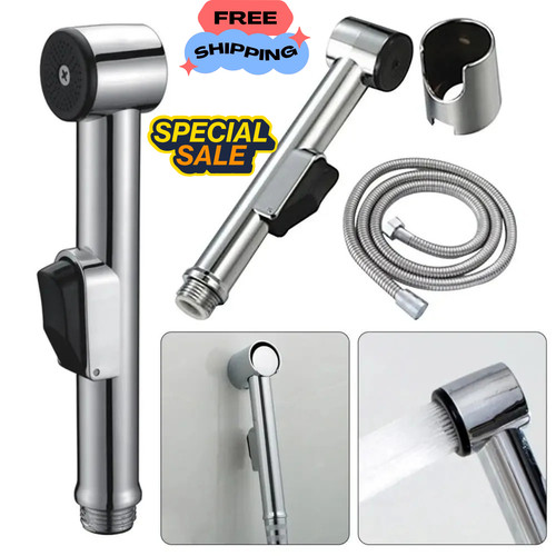 Hand held toilet bidet - hand,