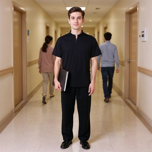 Men work scrubs uniform - work,