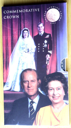 Royal mint golden wedding - mint,