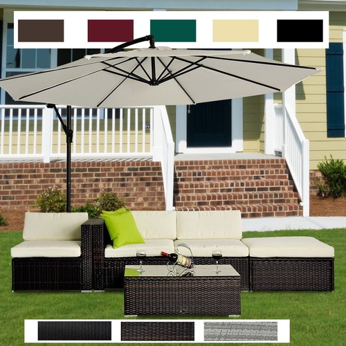 5pc rattan wicker garden - rattan,
