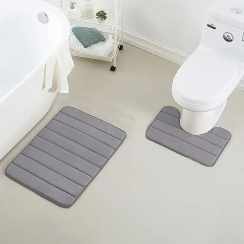 Piece bath mat set memory - bath,