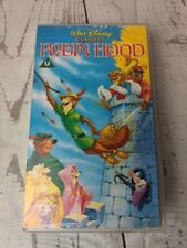 Vintage Disney Animation Cartoon - Robin Hood (VHS, 1993)