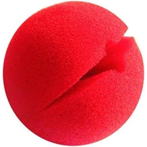 Red sponge balls foam circus - red,