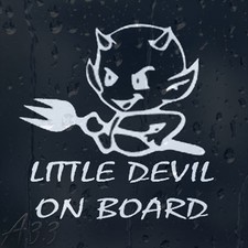 Nice Little Devil On Board Car