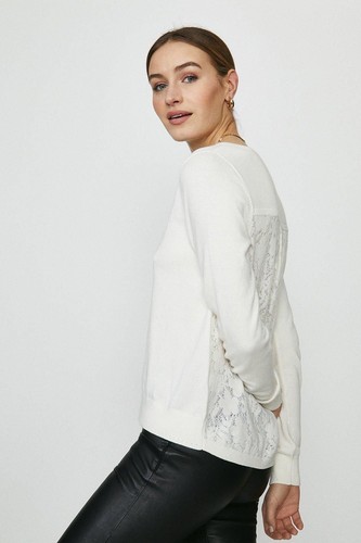 Coast lace back - knitted, tunic