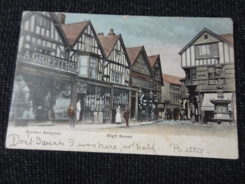 High street market drayton - street,
