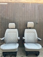 VW T4 TRANSPORTER CAPTAINS SEATS WITH BASES