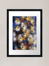 painting feather peacock