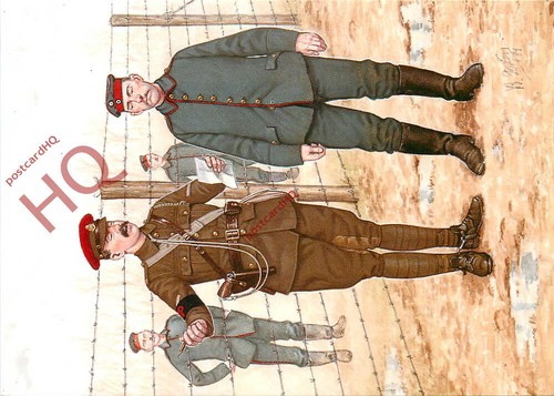 Picture postcard military - picture,