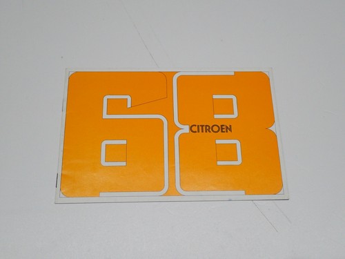 Citroen dyane ami - ami, brochure