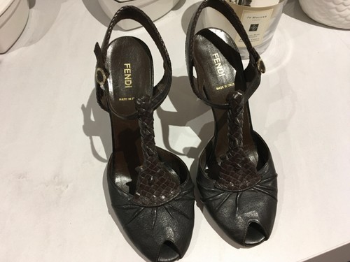 Fendi spy womens brown leather - fendi,