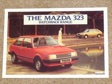 1981-82 MAZDA 323 HATCHBACK Sales Brochure - 1.5GT 1300 1100 Mint Condition!
