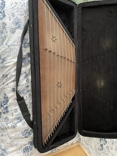 Vintage wooden zither string - vintage,