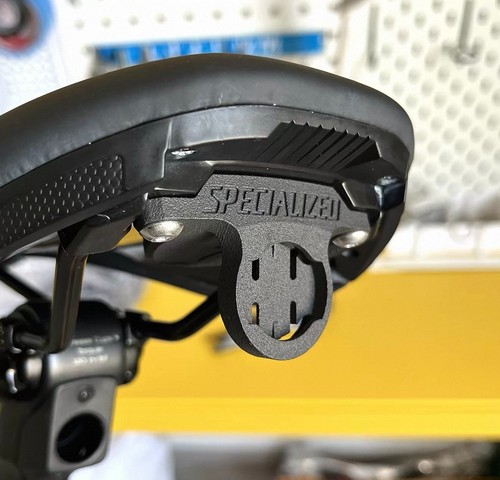 Bike saddle mount for airtag - mount,