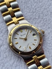 Vintage Bulova Ladies Two Tone