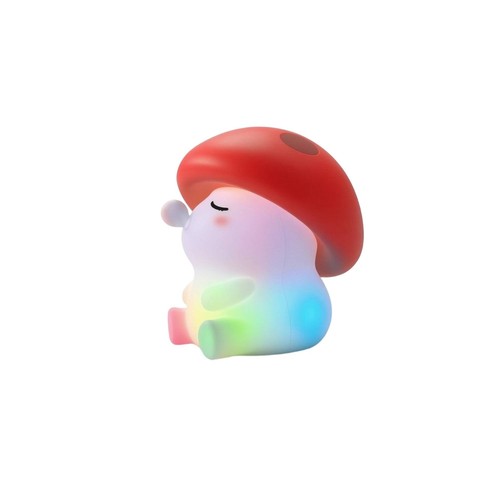 Silicone toadstool style lamp - silicone,