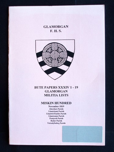 Booklet glamorgan militia - booklet:,