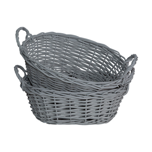 Set wicker gift hamper - of, 2