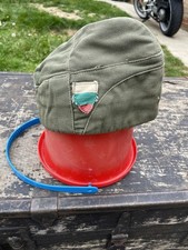 Vintage Bulgarian Soviet Union Ere Hat Side Cap Military Army