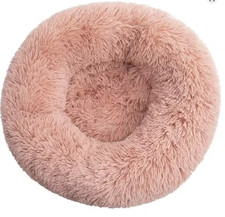 Washable Round Plush Pet Bed