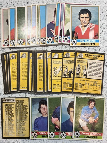 Topps scottish yellow back - topps,