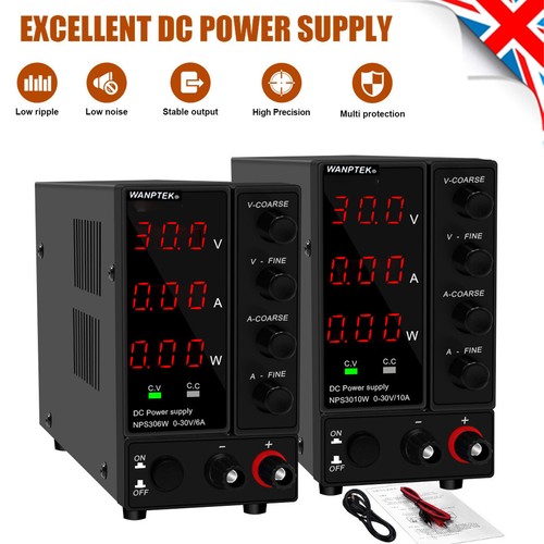 Adjustable bench power - dc,