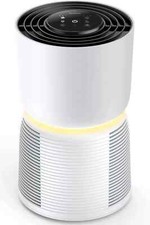 Air Purifier True HEPA 6-Stage Filtration H13 for Home Bedroom with Light H201