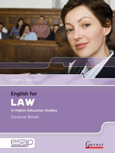 English for law - law, higher